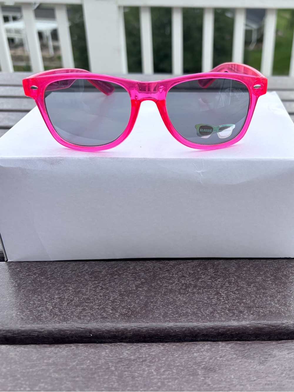 Classic Hot Pink Women's Sunglasses